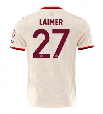 Bayern Munich Konrad Laimer #27 Tercera Equipación 2024-25 Manga Corta